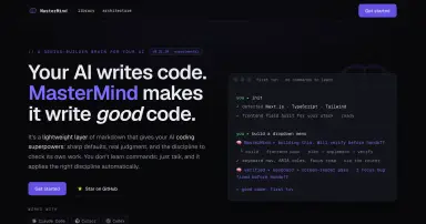 Screenshot of MasterMind